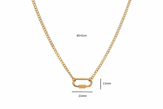 Paperclip Chain Necklace