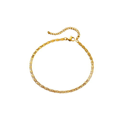 Golden Twist Bracelet