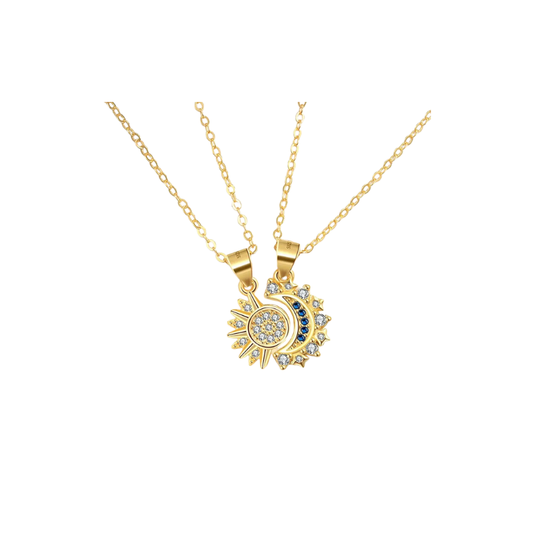 Eternal Sun & Moon Necklace