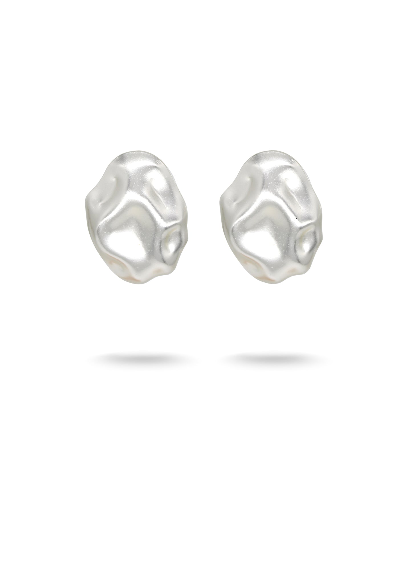 DUNE SILVER MATE EARRINGS