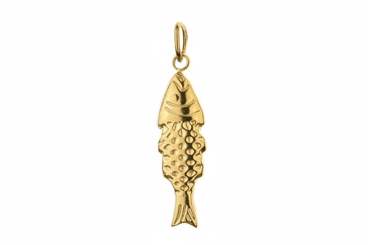 Golden Fish Charm