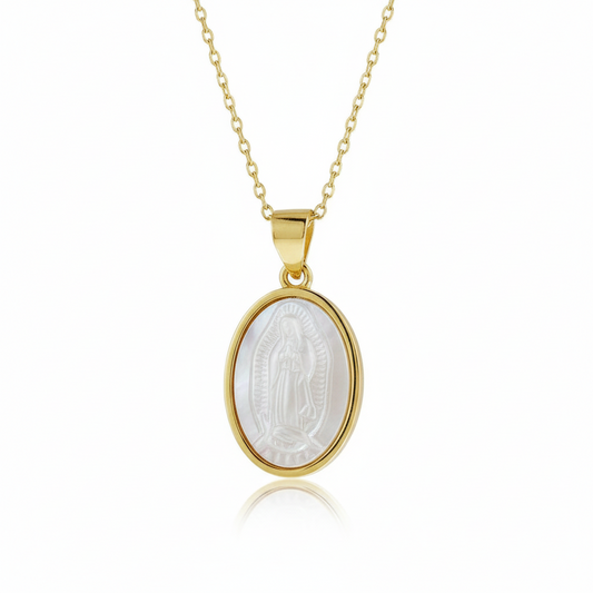 Nuestra virgen necklace